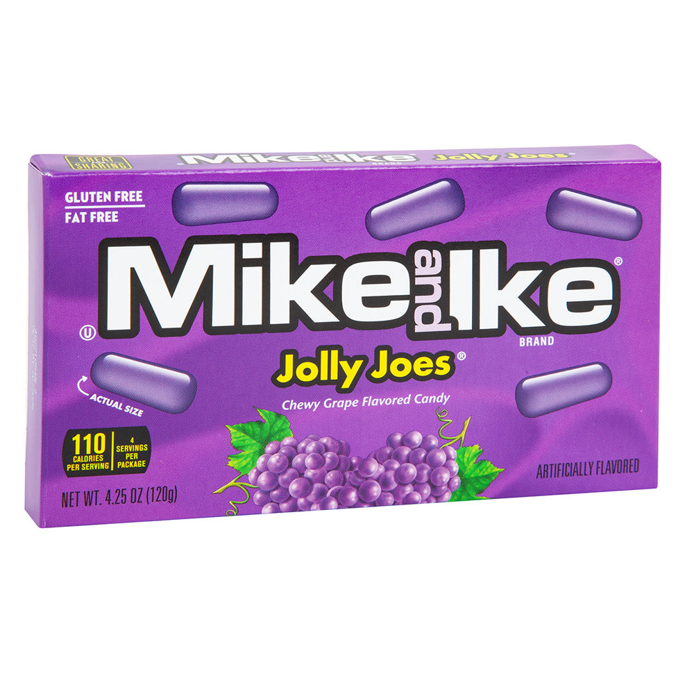 Wholesale Mike And Ike Jolly Joes Grape Theater Box- Bulk