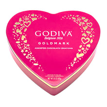 Wholesale Godiva Goldmark 9 Piece Assorted Heart Shaped Tin- Bulk