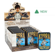 Wholesale Avatar The Legend Of Korra Water Element Blue Raspberry Candy 1 Oz Tin- Bulk