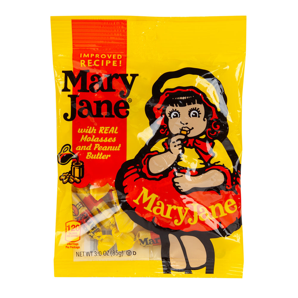 Wholesale Mary Jane 3 Oz Peg Bag- Bulk