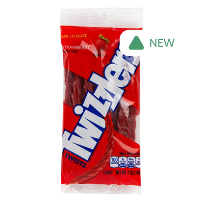Wholesale Twizzlers Strawberry Twists 7 Oz Peg Bag- Bulk