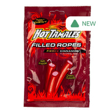 Wholesale Hot Tamales Fierce Cinnamon Filled Ropes 3 Oz Peg Bag- Bulk