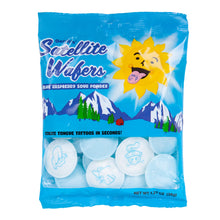 Wholesale Gerrit’S Blue Raspberry Sour Powder Satellite Wafers 1.27 Oz Peg Bag- Bulk