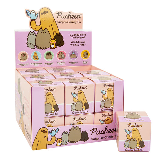 Wholesale Pusheen Surprise Candy Blind 0.9 Oz Tin- Bulk
