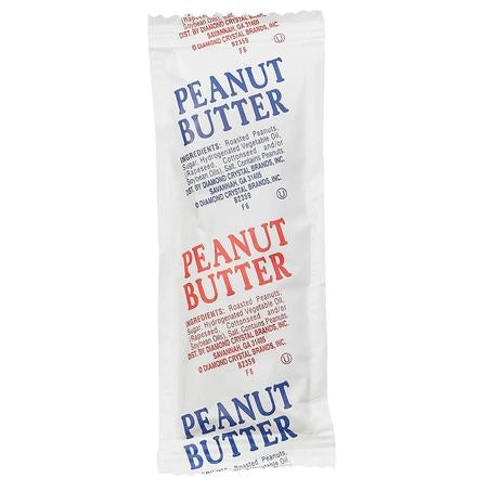 Wholesale Lucky Brand Case Peanut Butter Packets- Bulk