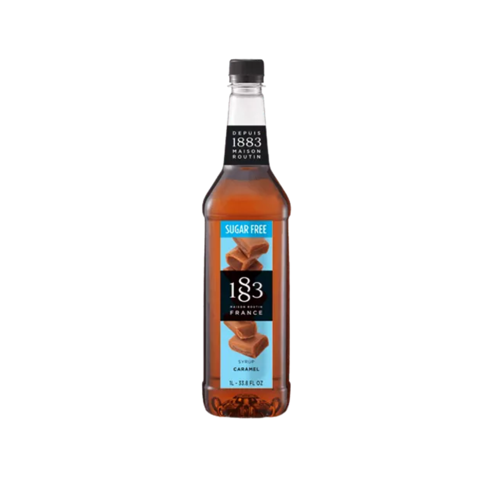 Wholesale 1883 Case Sugar Free Caramel Syrup- Bulk