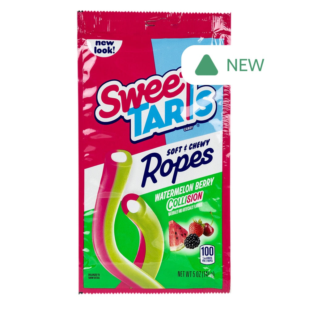 Wholesale Sweetarts Watermelon Berry Collison Ropes 5 Oz Peg Bag- Bulk