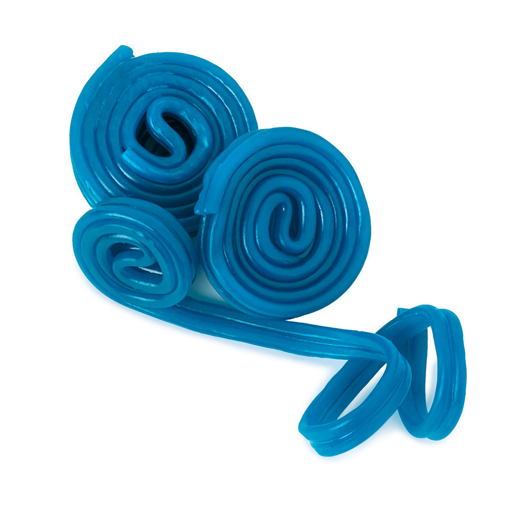 Wholesale Licorice Broadway Wheels Blue Raspberry- Bulk