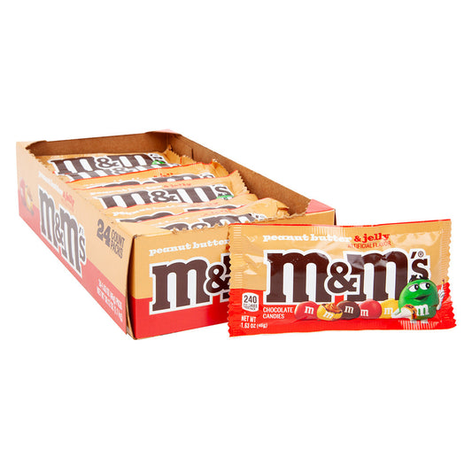 Wholesale M&M'S Peanut Butter & Jelly 1.63 Oz Bag- Bulk