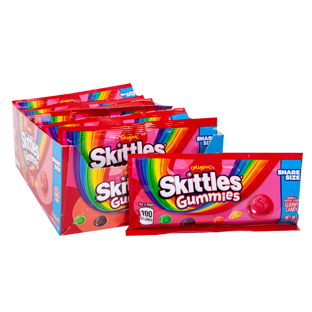 Wholesale Skittles Original Gummies Share Size 3 Oz Bag- Bulk