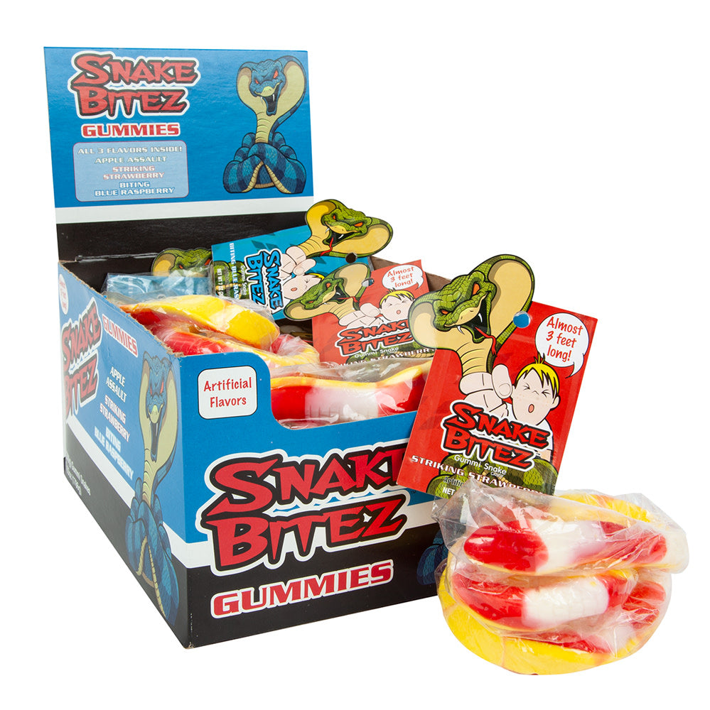 Snake Bitez Giant Gummy Snake 7 Oz