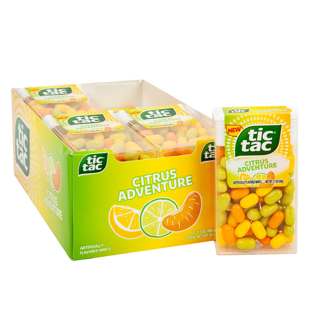 Wholesale Tic Tac Citrus Adventure 1.7 Oz- Bulk