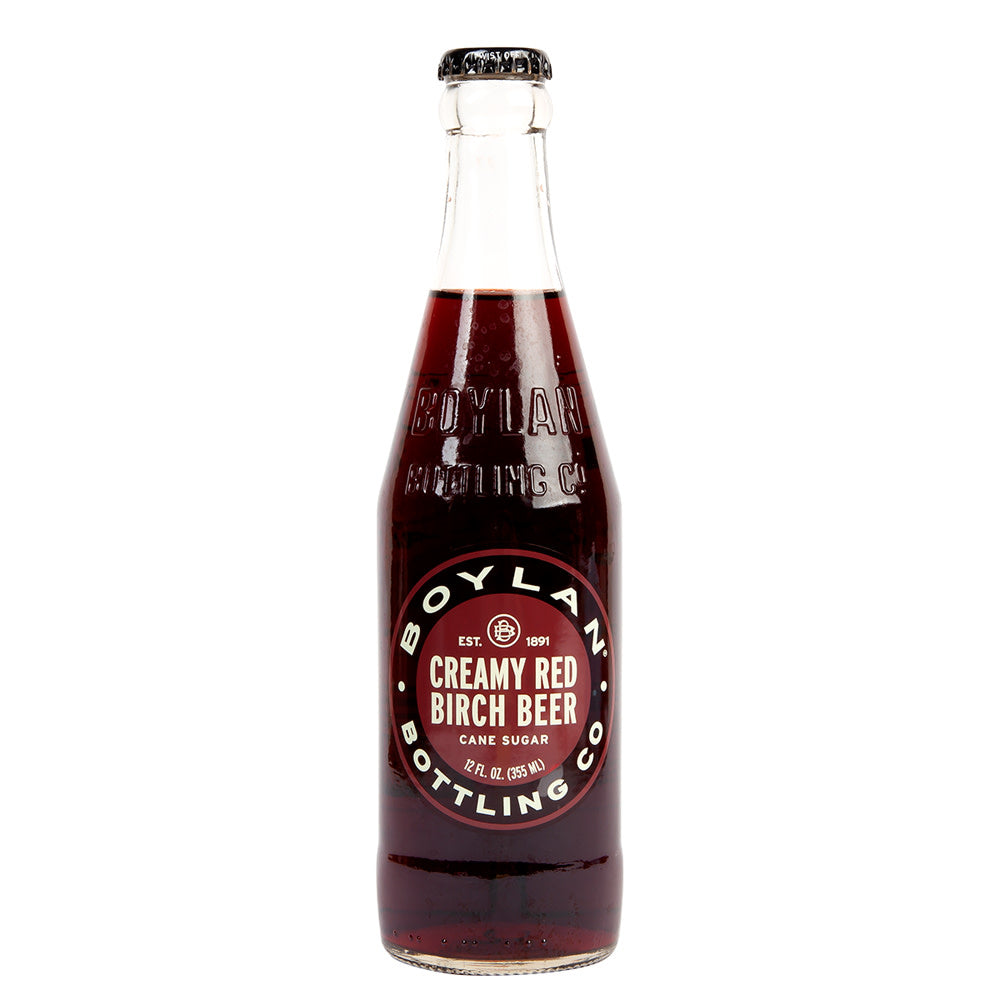 Wholesale Boylan Creamy Red Birch Beer Soda 12 Oz Bottle- Bulk