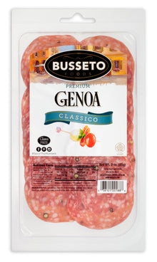 Wholesale Busseto Sliced Genoa- Bulk