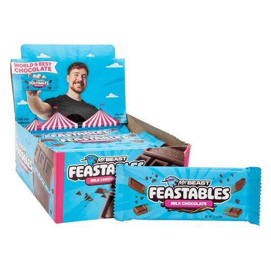 Wholesale Mrbeast Feastables Milk Chocolate Bar 2.11 Oz- Bulk