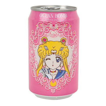 Wholesale Sailor Moon Ocean Bomb Pomelo Sparkling Water Can- Bulk