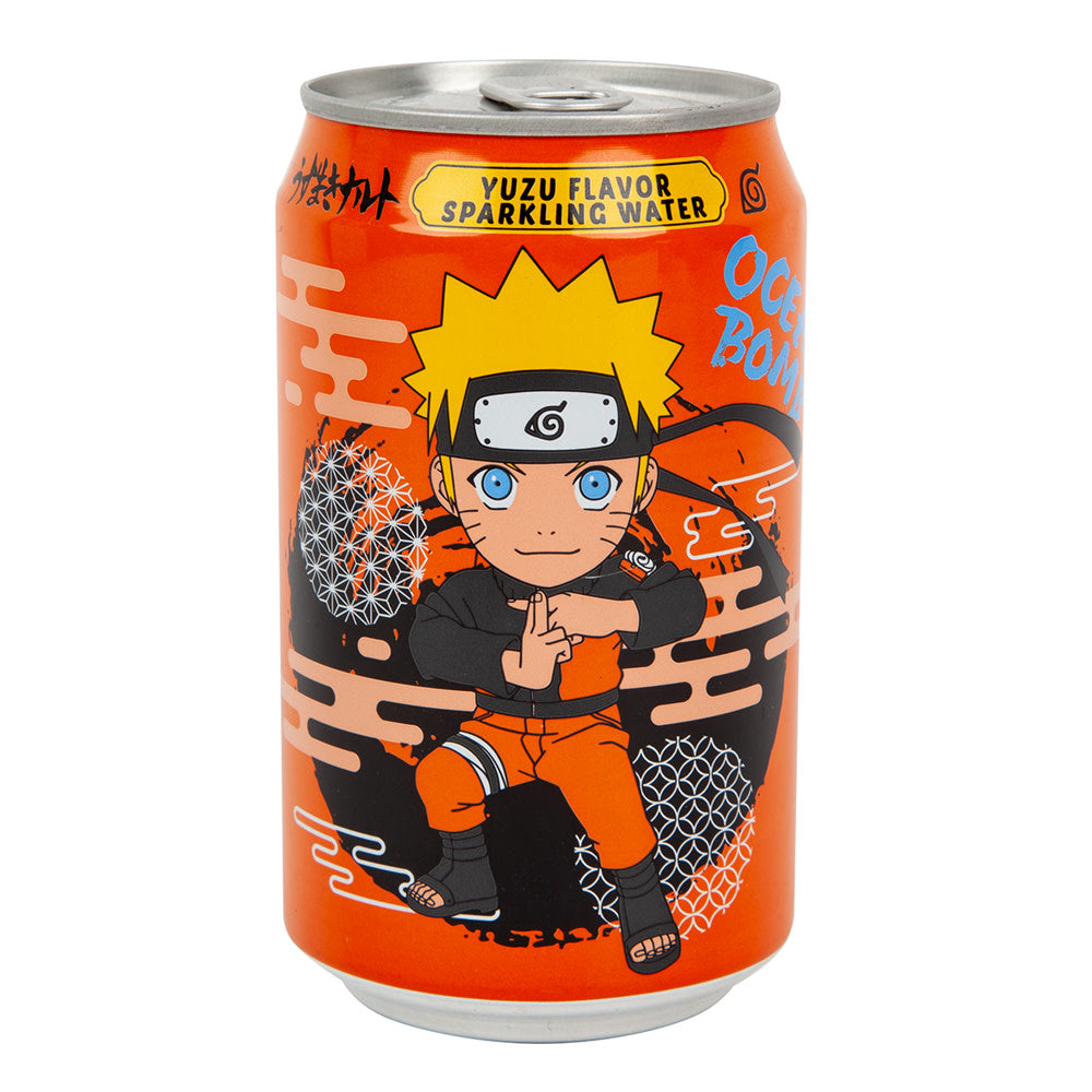 Wholesale Naruto Ocean Bomb Yuzu Sparkling Water Can- Bulk