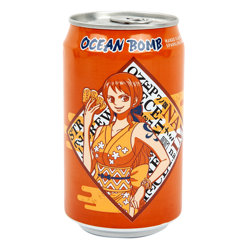 Wholesale Nami Ocean Bomb Mango Sparkling Water Can- Bulk