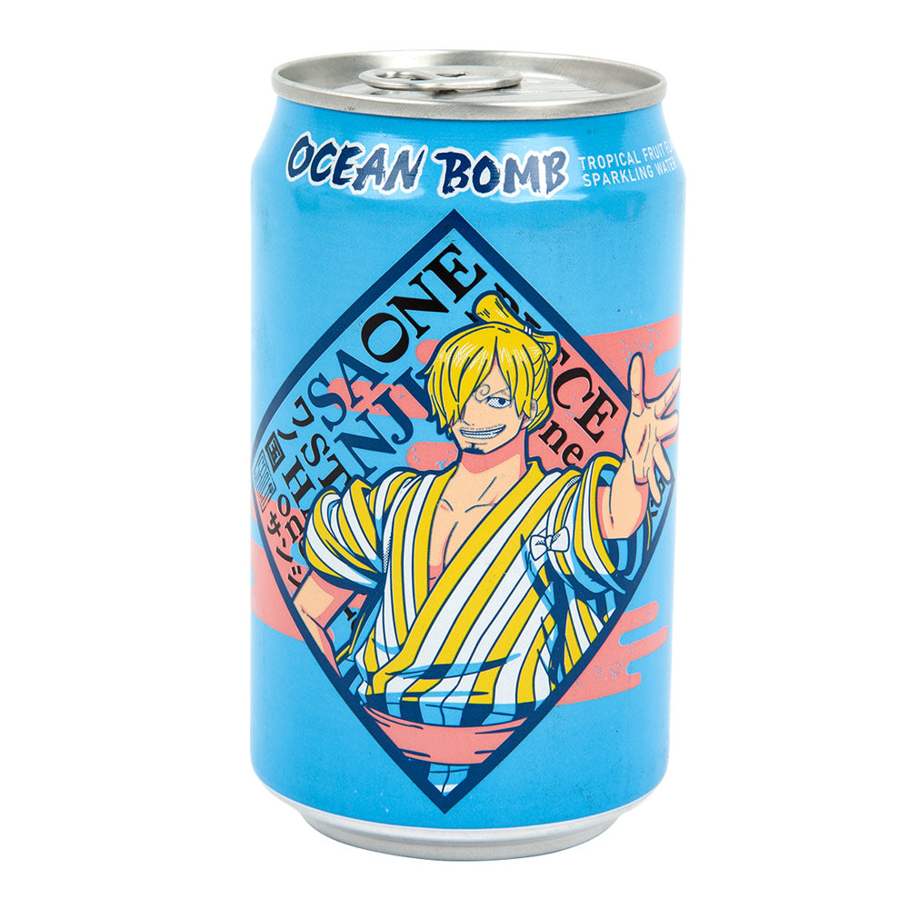 Wholesale Sanji Ocean Bomb Tropical Fruit Sparkling Water Can- Bulk