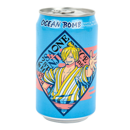 Wholesale Sanji Ocean Bomb Tropical Fruit Sparkling Water Can- Bulk