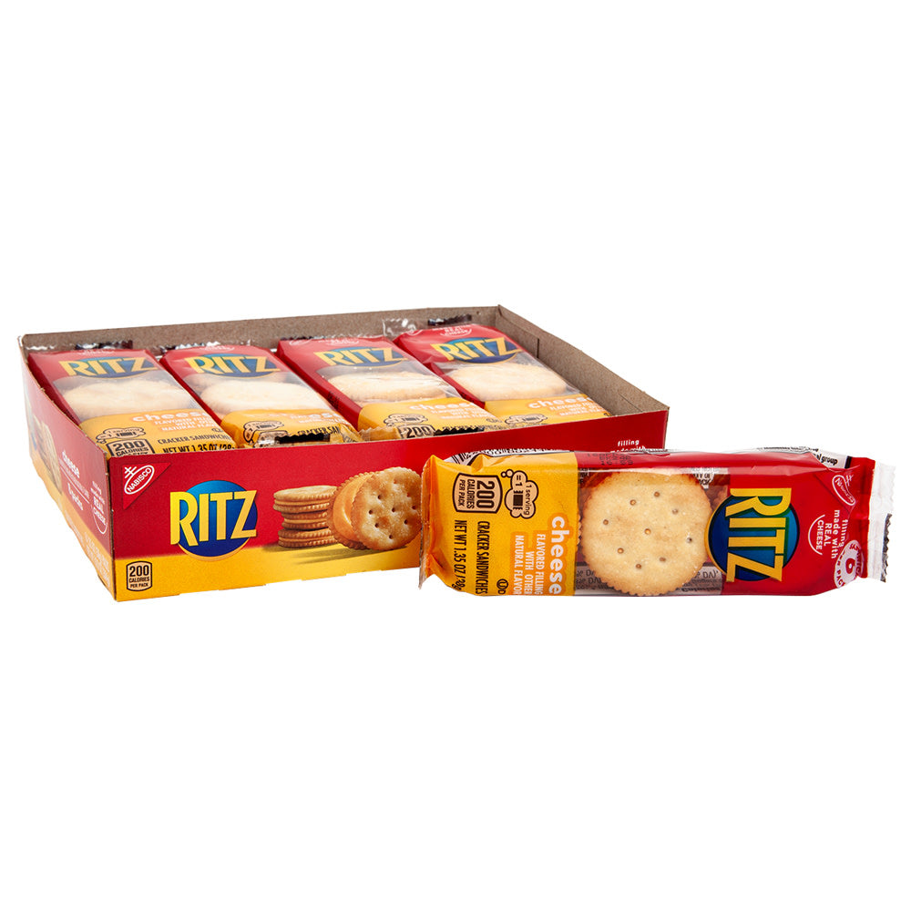 Wholesale Ritz Cheese Cracker Sandwiches 1.38 Oz- Bulk