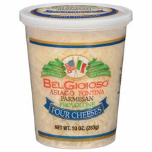 Wholesale BelGioioso Shredded Four Chesses Cups 10 Oz- Bulk