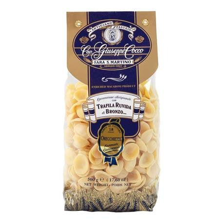 Wholesale Giuseppe Cocco Special Cut Orecchiette Pasta | 17 oz- Bulk