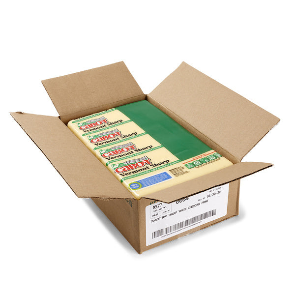 Wholesale Cabot Cheddar Sharp White- Bulk