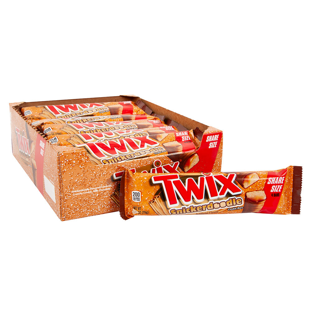 Wholesale Twix Snickerdoodle Share Size 2.82 Oz- Bulk