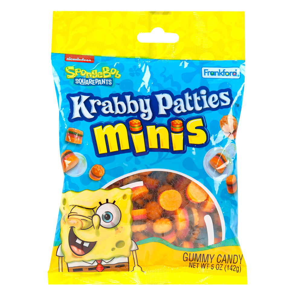 Wholesale Spongebob Squarepants Krabby Patties Minis 5 Oz Peg Bag- Bulk