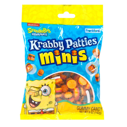 Wholesale Spongebob Squarepants Krabby Patties Minis 5 Oz Peg Bag- Bulk