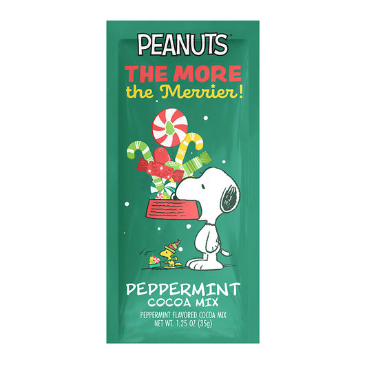 Wholesale Peanuts The More The Merrier! Peppermint Cocoa Mix 1.25 Oz- Bulk