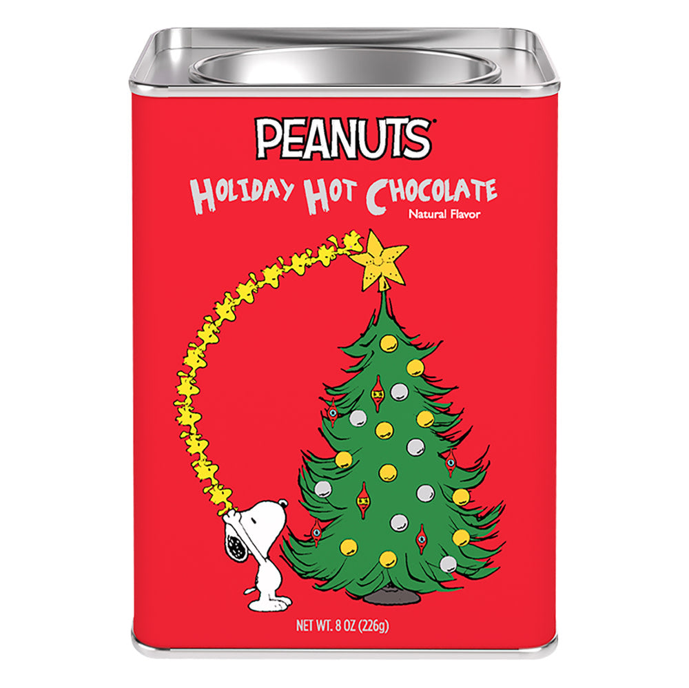Wholesale Peanuts Holiday Hot Cocoa 8 Oz Tin- Bulk