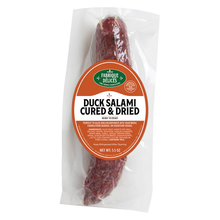 Wholesale Fd Duck Salami Cured&Dry 5.5Oz- Bulk