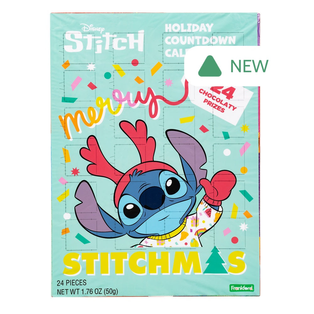 Wholesale Stitch Holiday Countdown Calendar 1.76 Oz Box- Bulk