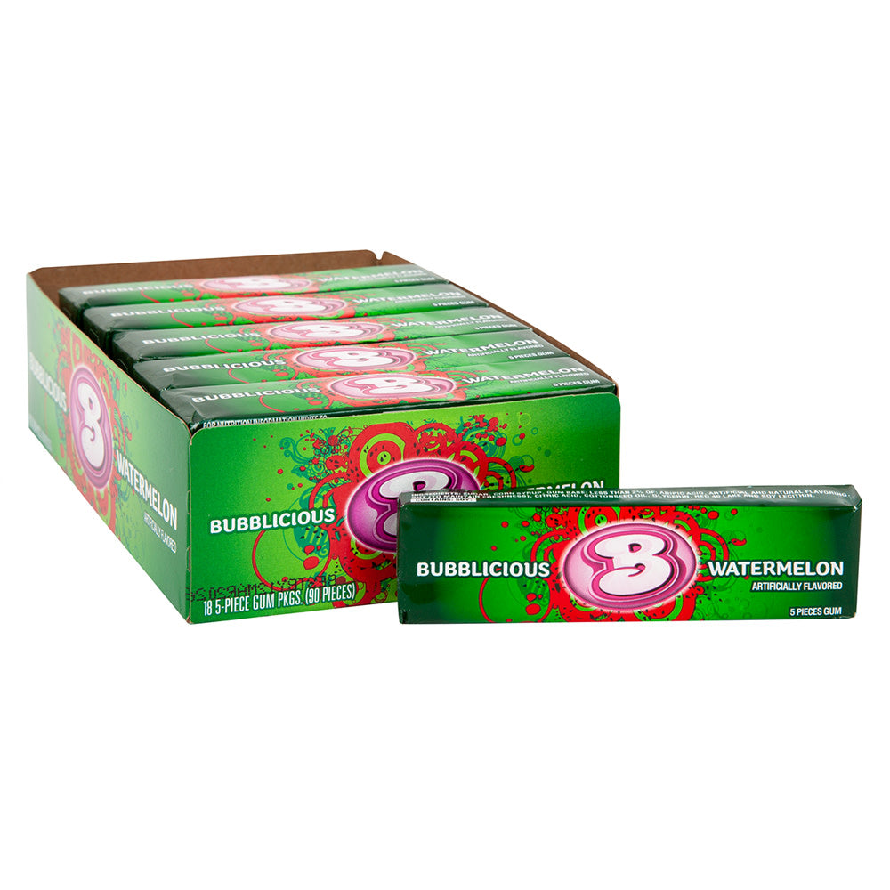 Wholesale Bubblicious Watermelon Gum- Bulk