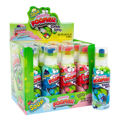 Wholesale Mouth Foamer Sour Candy Spray 3.04 Oz- Bulk