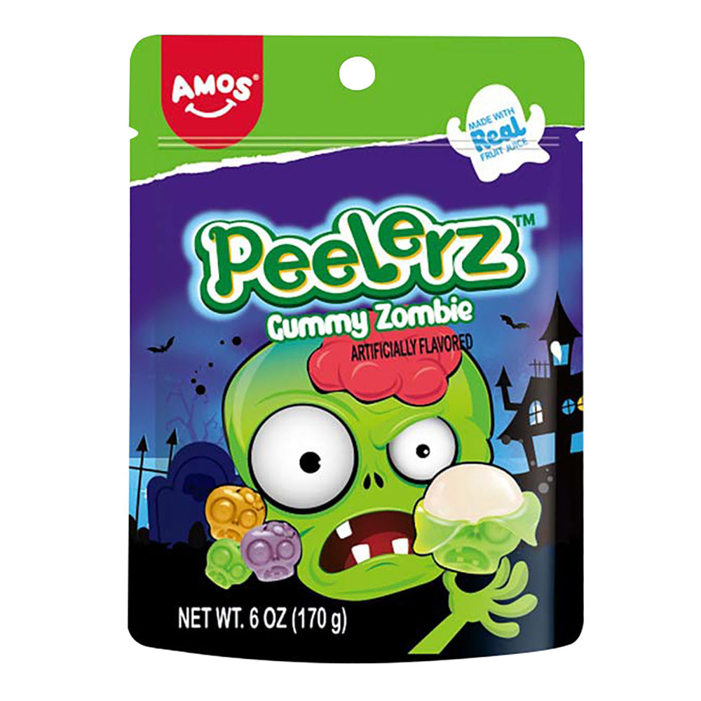 Wholesale Peelerz Gummy Zombie 6 Oz Bag- Bulk