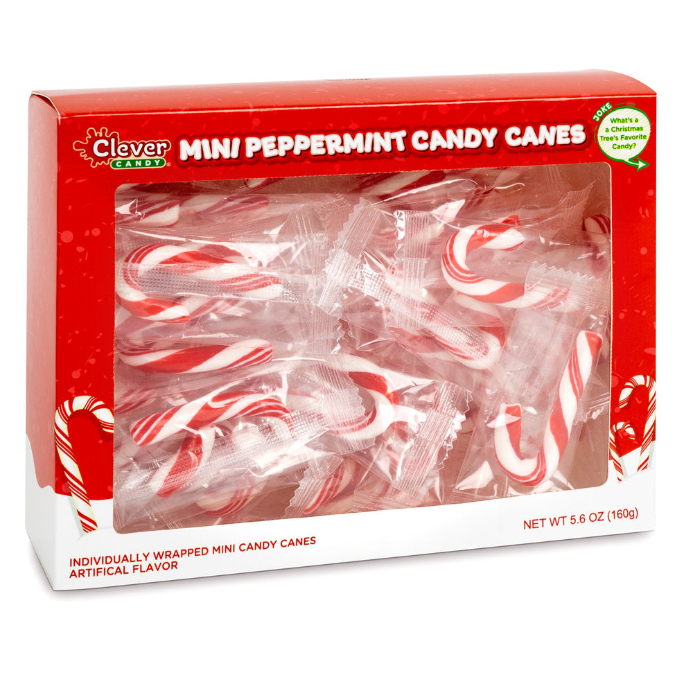 Wholesale Müttenberg Candy Mini Wrapped Candy Canes 0.14 Oz Box- Bulk