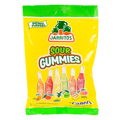 Wholesale Jarritos Sour Gummies 8 Oz Peg Bag- Bulk
