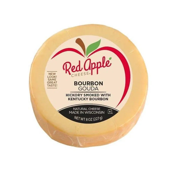 Wholesale Hickory Smoked Bourbon Gouda 8Oz- Bulk