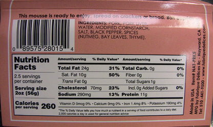Wholesale Fd Pork Rilletes 5Oz- Bulk