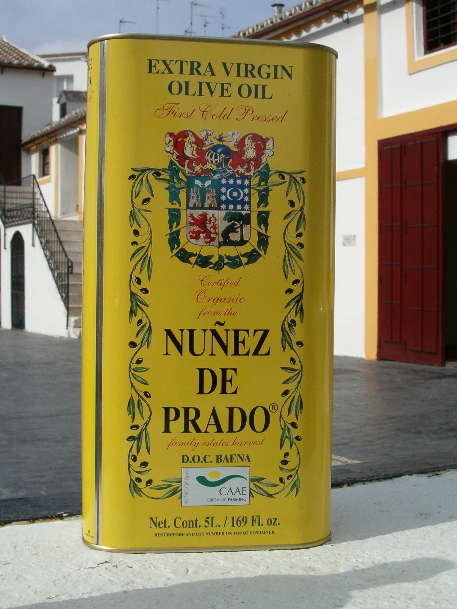 Wholesale Nunez De Prado Evoo Tin 5L- Bulk