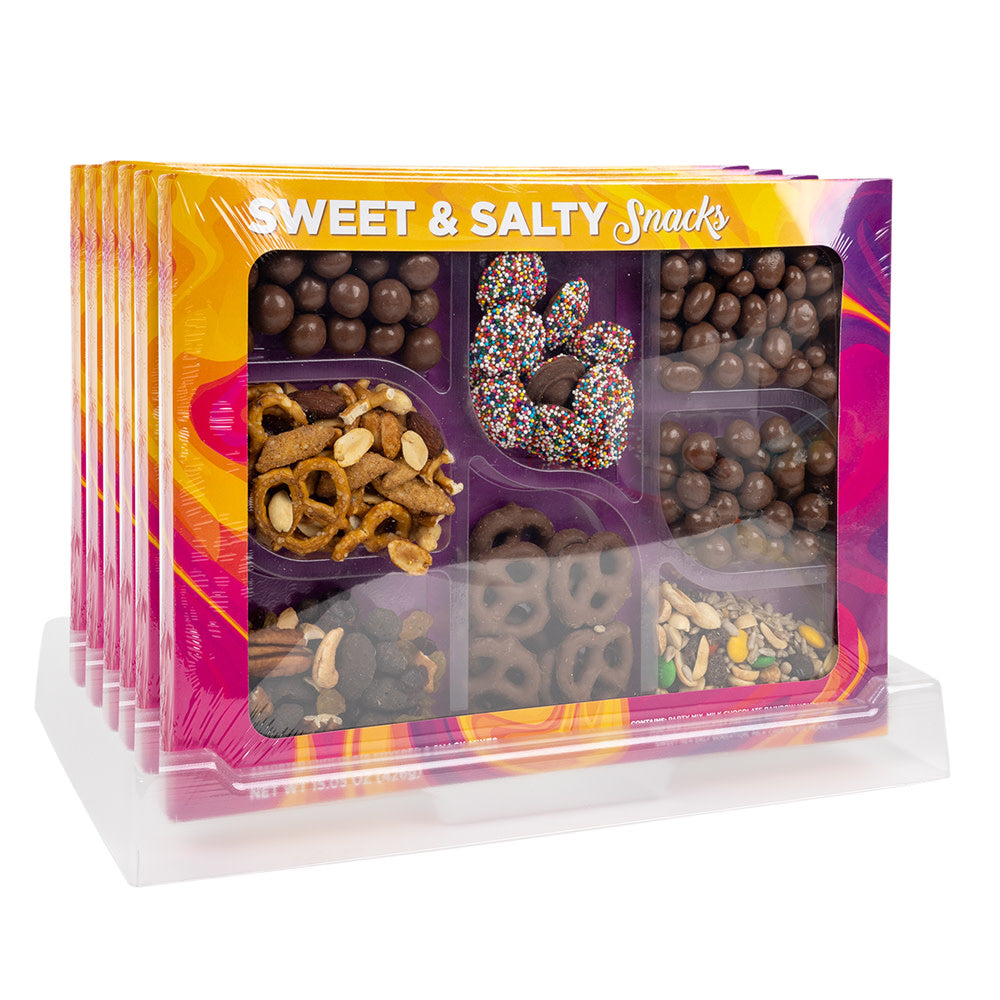 Wholesale BoxNCase Sweet & Salty Snacks Charcuterie Board 14.35 Oz Box- Bulk