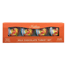 Wholesale Madelaine Milk Chocolate Turkey Set 4 Piece 4 Oz Box- Bulk