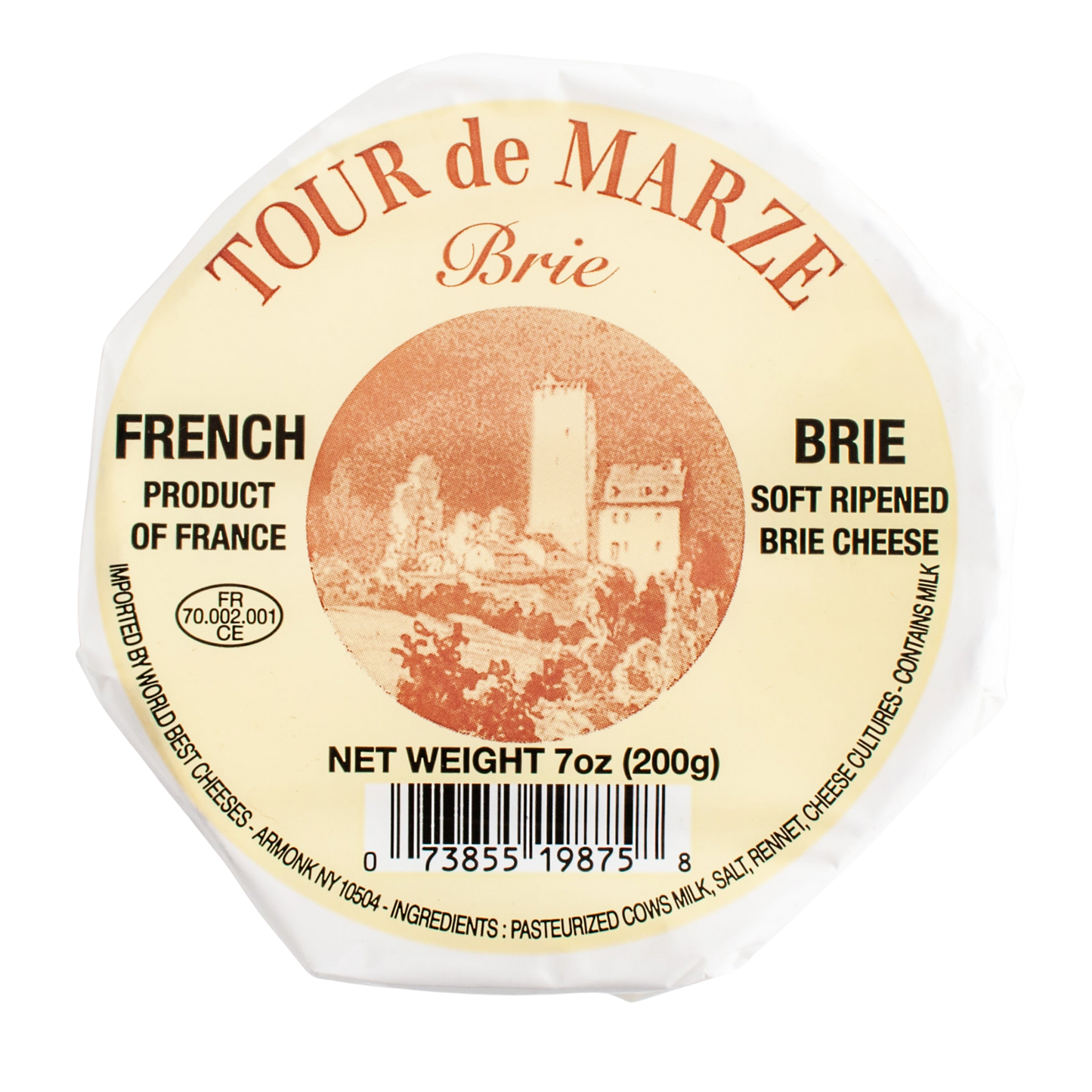 Wholesale Tour De Marze Brie 7Oz- Bulk