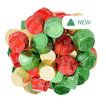 Wholesale Holiday Peanut Butter Cups Foiled 12 Lb- Bulk