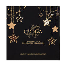 Godiva Holiday Stars Collection 15 Piece Box