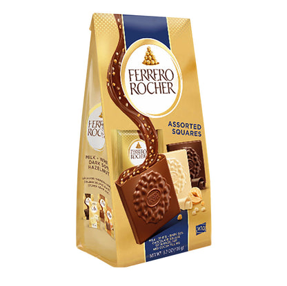 Wholesale Ferrero Rocher Assorted Hazelnut Squares 3.7 Oz Bag- Bulk