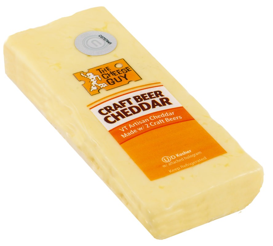 Wholesale The Cheeseguy Craft Beer Cheddar- Bulk